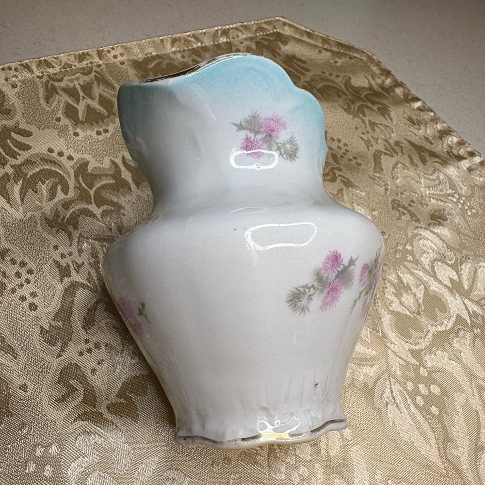 Antique Porcelain Small Cream Pitcher - Picture 7 of 8